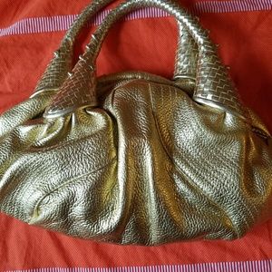 Gold Fendi small bag
